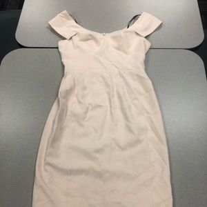 Black Halo dress in Buttercream NWT